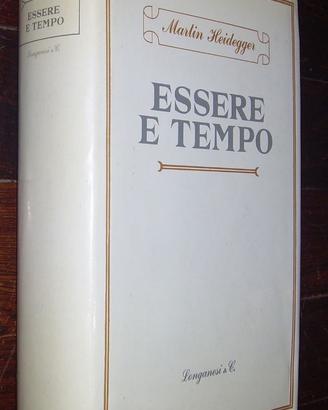 ESSERE E TEMPO MARTIN HEIDEGGER 1982 5ED LONGANESI
