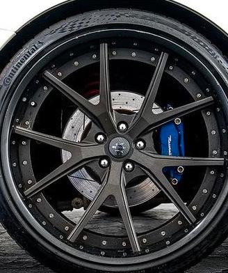 Set 4 Ruote e Cerchi Forgiati Scomponibili 22”