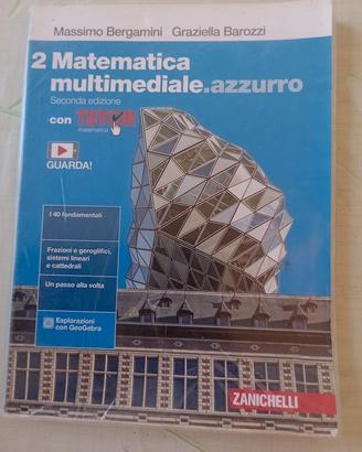 Matematica multimediale azzurro 2  9788808756879