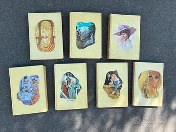 Lotto 7 Libr Vintage Romanzi Cino del Duca Anni 70
