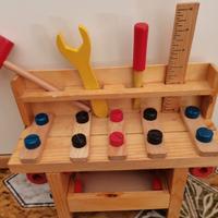 Gioco di legno: "piccolo falegname"