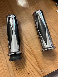 Manopole harley davidson dyna softail cromate