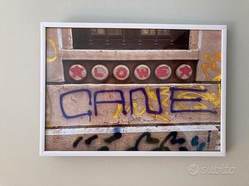Quadro moderno con street art urbana