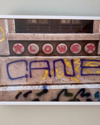 Quadro moderno con street art urbana