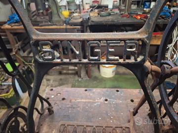 base vintage macchina cucire singer