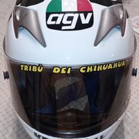 Casco Valentino Rossi autografato 
