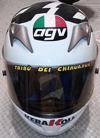 Casco Valentino Rossi autografato 