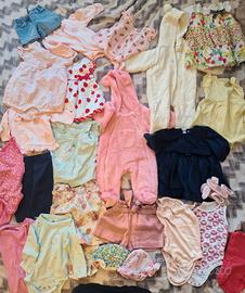 Vestiti abbigliamento bimba 0-6 mesi