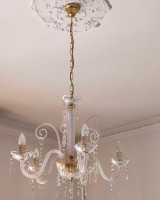 Splendido lampadario a 5 luci