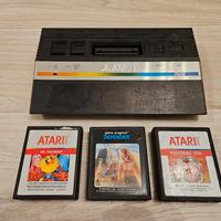 Console Atari 2600 + 3 giochi