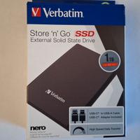 SSD Verbatim 1 TB Nuovo