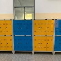 armadietti spogliatoi multivano 6 posti