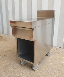 MOBILE IN ACCIAIO INOX MODULAR CON CASSETTO