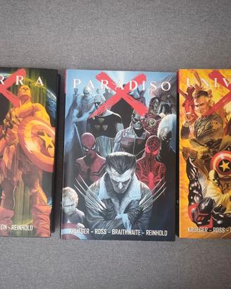trilogia x - terra x paradiso x universo x omnibus