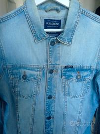 Giubbotto giacca di jeans denim uomo Slim Fit