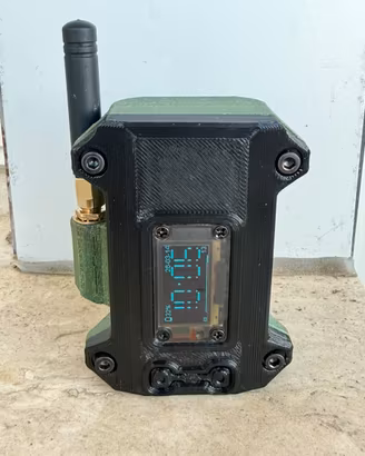 Case heltec v4 18650 GPS