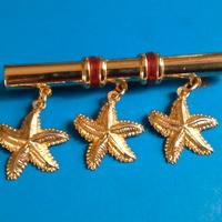 Spilla vintage di alta bigiotteria stile Art Deco
