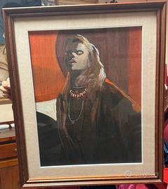 quadro olio su tela di Renzo Capredoni