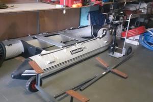 Gommone + motore+ piccolo carrello