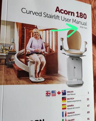 Porta persona per interno per persone disabi