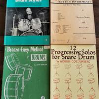 lotto libri batteria