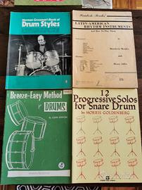 lotto libri batteria