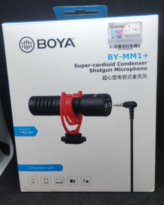 Microfono BOYA BY-MM1+ super cardioide