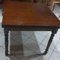 tavolo apertura a libro in legno massello