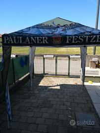 Gazebo Originale PAULANER FESTZELT - 2x2 metri