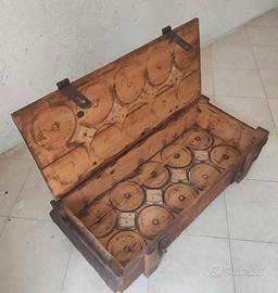 cassa militare in legno 