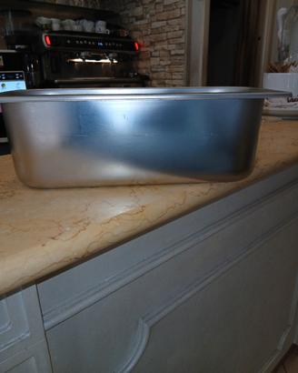 vaschetta gelato acciaio inox nuove