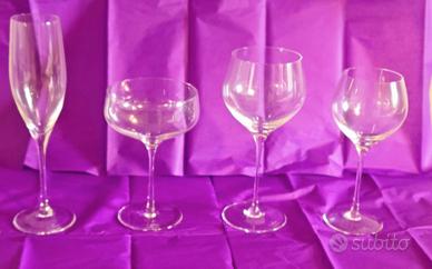 Bicchieri in cristallo vintage Rosenthal  48 pezzi