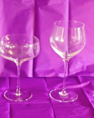 Bicchieri in cristallo vintage Rosenthal  48 pezzi