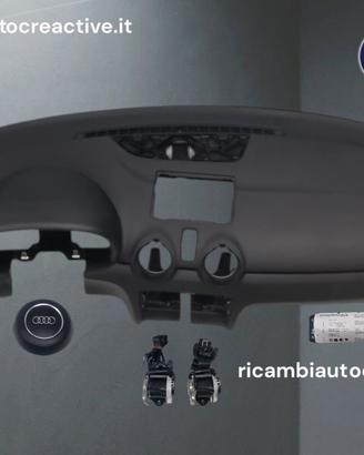Audi A1 1° Kit Airbag Completo cruscotto airbag Cr