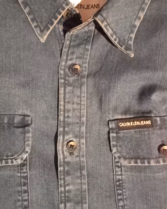 camicia uomo jeans Calvin Klein