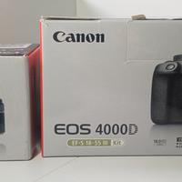 Kit Espanso Canon 4000D + 18-55mm + 50mm STM