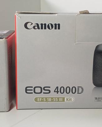 Kit Espanso Canon 4000D + 18-55mm + 50mm STM