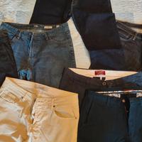 Stock 8 pantaloni e jeans da uomo
