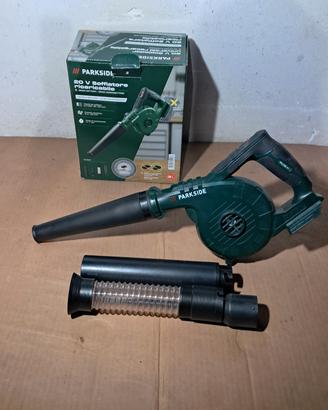 soffiatore a batteria 20v ricaricabile parkside 
