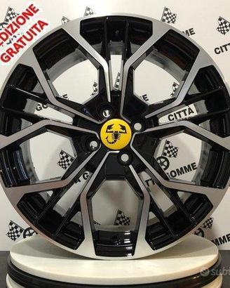 Cerchi in lega Abarth Grande Punto Evo da 17