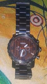 Orologio Fossil Legno