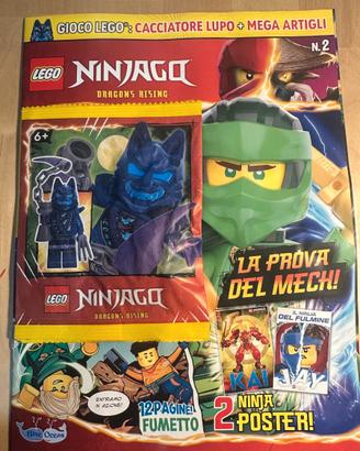 Lotto 7 riviste Lego Ninjago