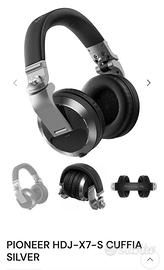 PIONEER HDJ-X7-S Cuffia Silver