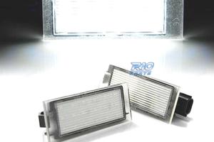 LUCI TARGA A LED PER RENAULT CLIO MEGANE LAGUNA TW