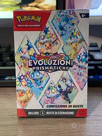 Pokémon Evoluzioni Prismatiche ITA booster 6 buste