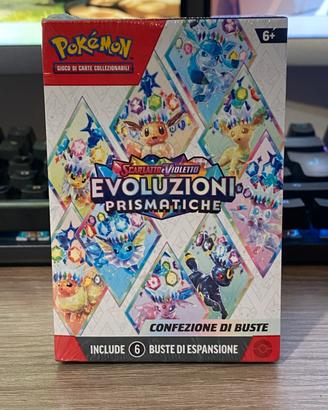 Pokémon Evoluzioni Prismatiche ITA booster 6 buste