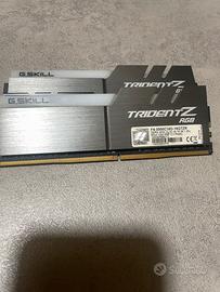RAM 16GB (8x2) G.SKILL Trident DDR4 3000mhz