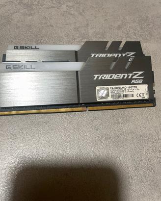 RAM 16GB (8x2) G.SKILL Trident DDR4 3000mhz