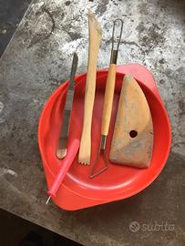 Utensili x modellare argilla