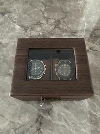 Custodia porta orologi in legno